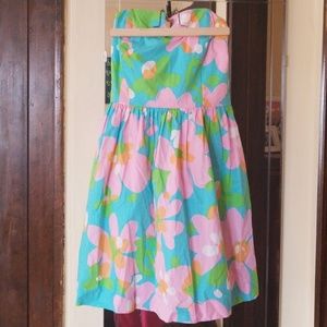 Lilly Pulitzer Strapless Dress